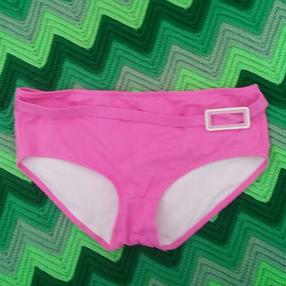 Victoria's Secret-swim hotshorts-medium hotpink